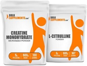 BulkSupplements Creatine 500g + L-Citrulline 500g Bundle