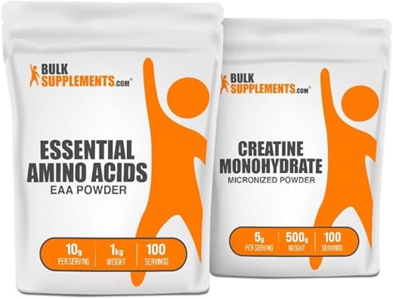BulkSupplements EAA Powder 1kg + Creatine 500g Bundle