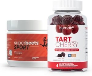 HumanN SuperBeets Sport & Tart Cherry Gummies