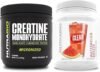 NutraBio Creatine Monohydrate, Unflavored, (150 g) and Clear Whey Protein Isolate, (Watermelon Breeze) Supplement Bundle – Muscle Energy, Maximum Growth, Recovery, and Strength
