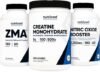 Nutricost Creatine 500 Grams, Nitric Oxide 180 Capsules, and ZMA 180 Capsules Bundle