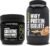 NutraBio Creatine Monohydrate, Unflavored, 150g and Whey Protein Isolate, Cinnamon