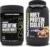 NutraBio Creatine Monohydrate, Unflavored, 300g and Whey Protein Isolate, Blueberry