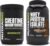 NutraBio Creatine Monohydrate, Unflavored, 500g and Whey Protein Isolate, Dutch