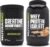 NutraBio Creatine Monohydrate, Unflavored, 500g and Whey Protein Isolate, Cinnamo